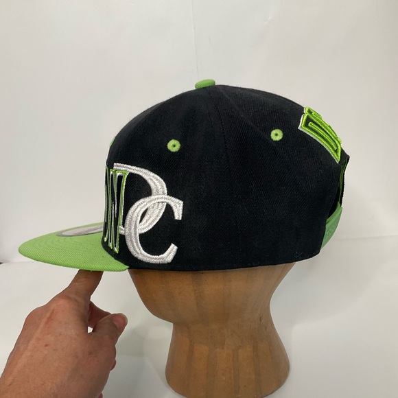 Washington DC Hat Cap Snap Back City Hunter Ultimate Headwear Black Green NWTs - Picture 7 of 15